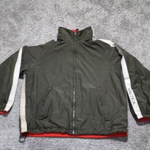 Nautica Vibrant Red Fleece Jacket